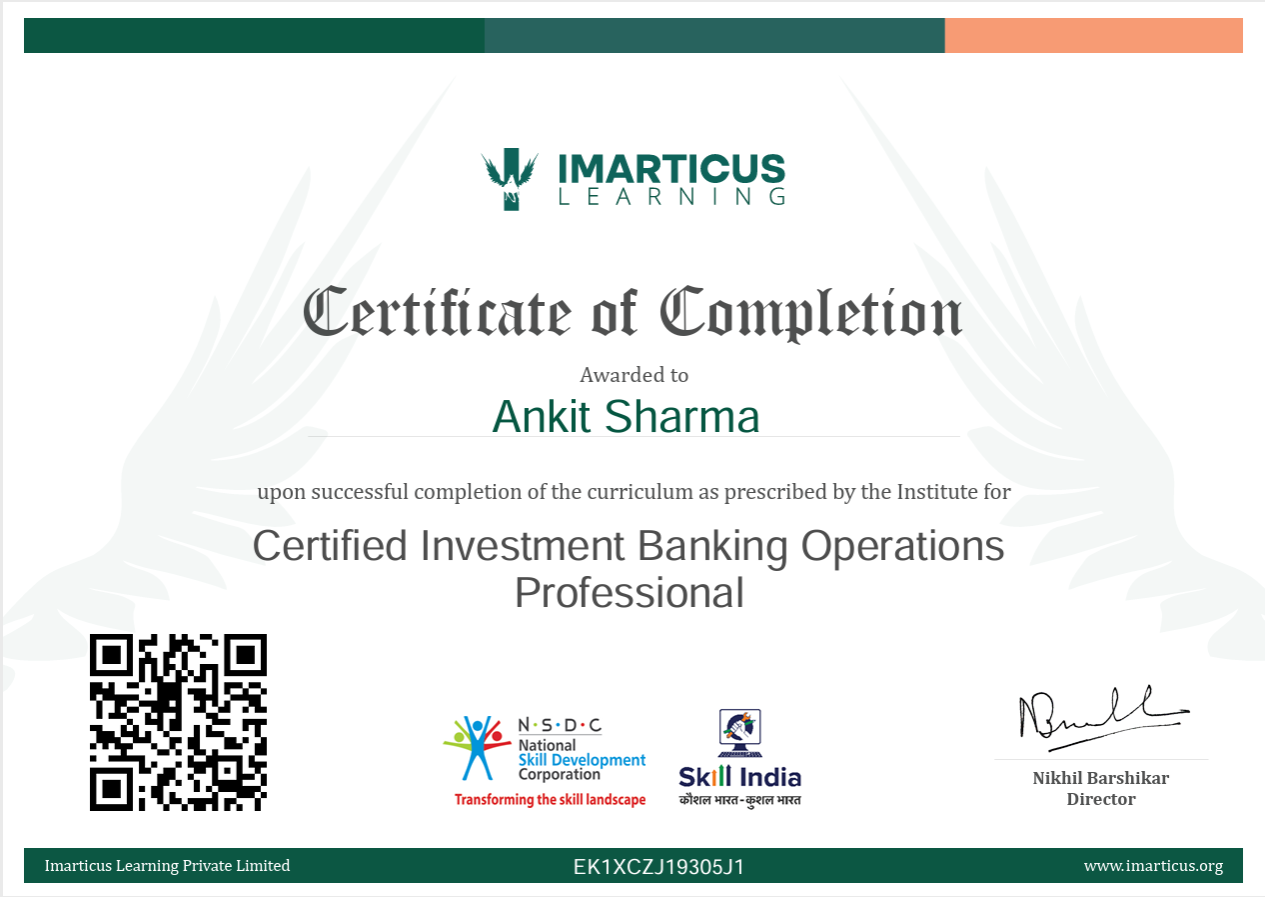 Ankit Sharma Portfolio