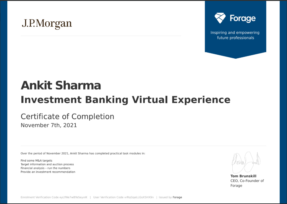 Ankit Sharma Portfolio